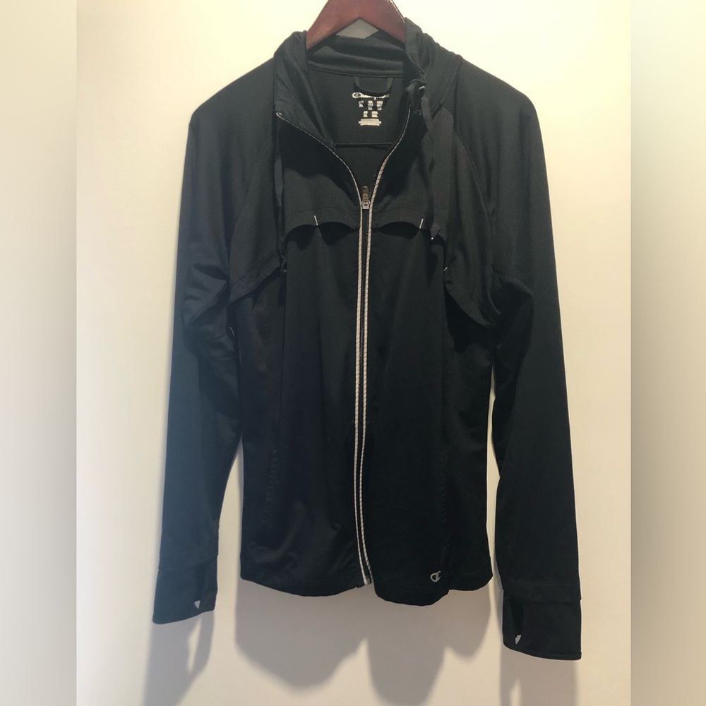 Black Champion Full-Zip Jacket